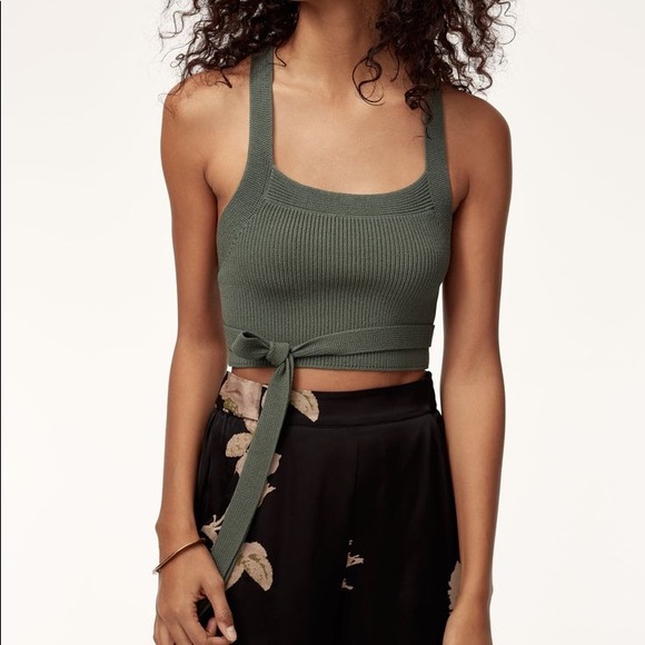 SOLD Wilfred cayenne knit top - Picture 1 of 5